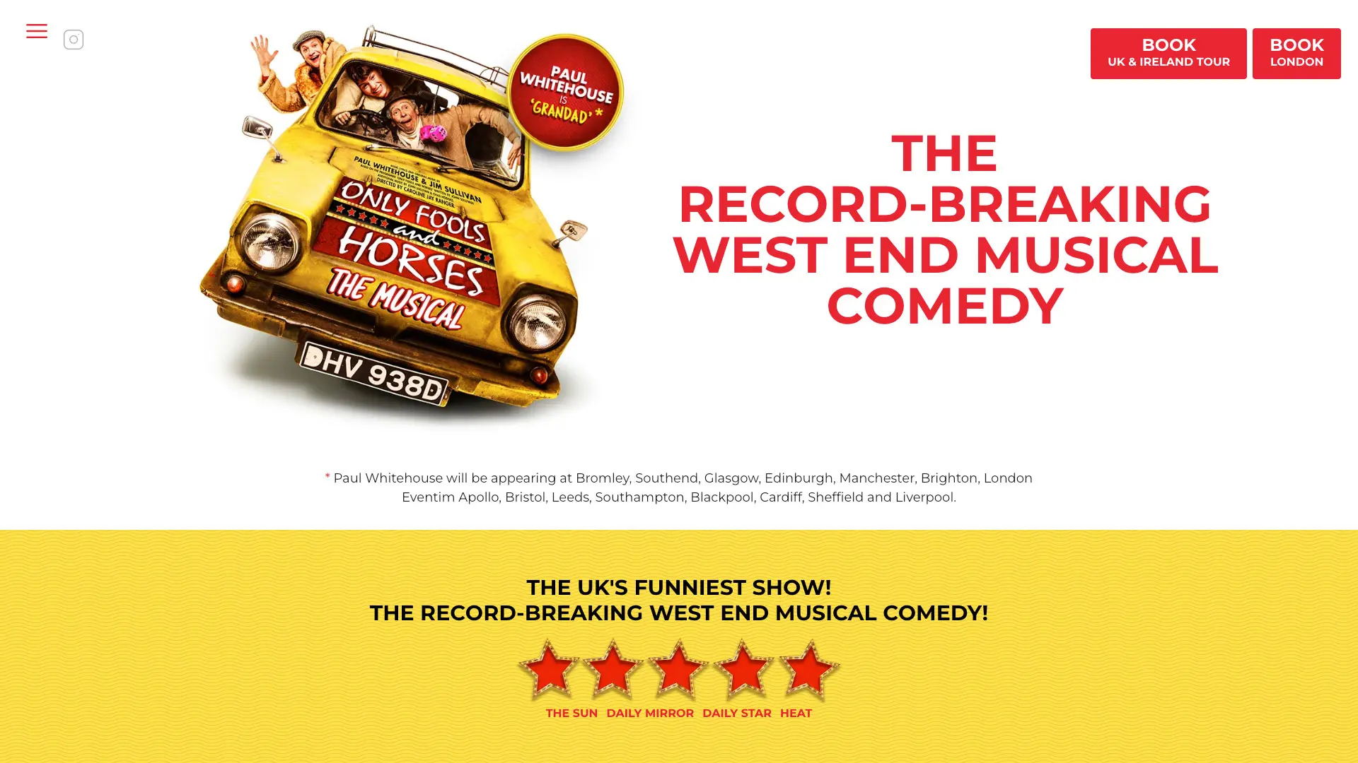 Only Fools and Horses - The Hit Musical